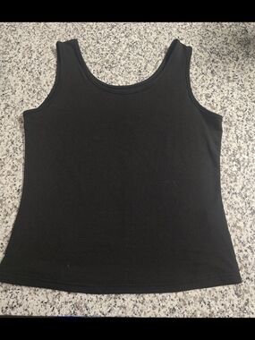 Classic Black, White, Army Green, or Khaki Tank Tops - Sleeveless Scoop Neck